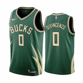 NBA Milwaukee Bucks Trikot Donte DiVincenzo 0 2020-21 Earned Edition Swingman - Herren